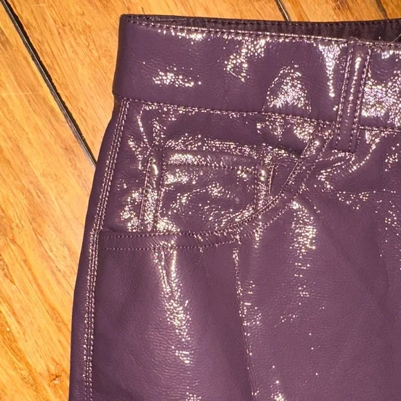 H&M Shiny Purple Vegan Pants - Picture 4 of 6
